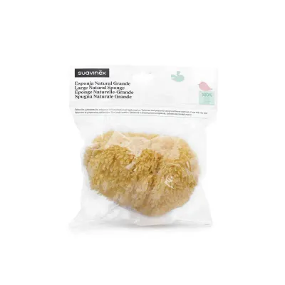 Suavinex | Esponja Natural Grande 0m+