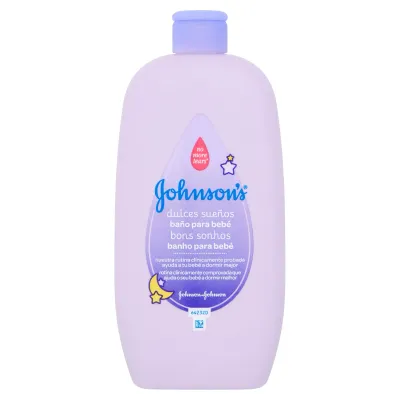 Sabonete Líquido Johnson&#39;s Banho e Auxílio para Dormir 500ml para bebês