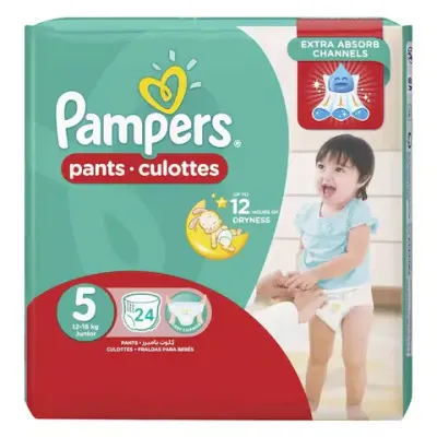 Fralda Pampers Pants Baby Dry Tamanho 5 24 Unidades
