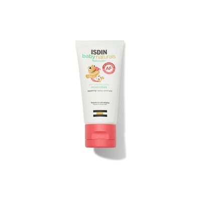ISDIN BabyNaturals Creme Reparador AF 50ml para alívio imediato na zona da fralda.