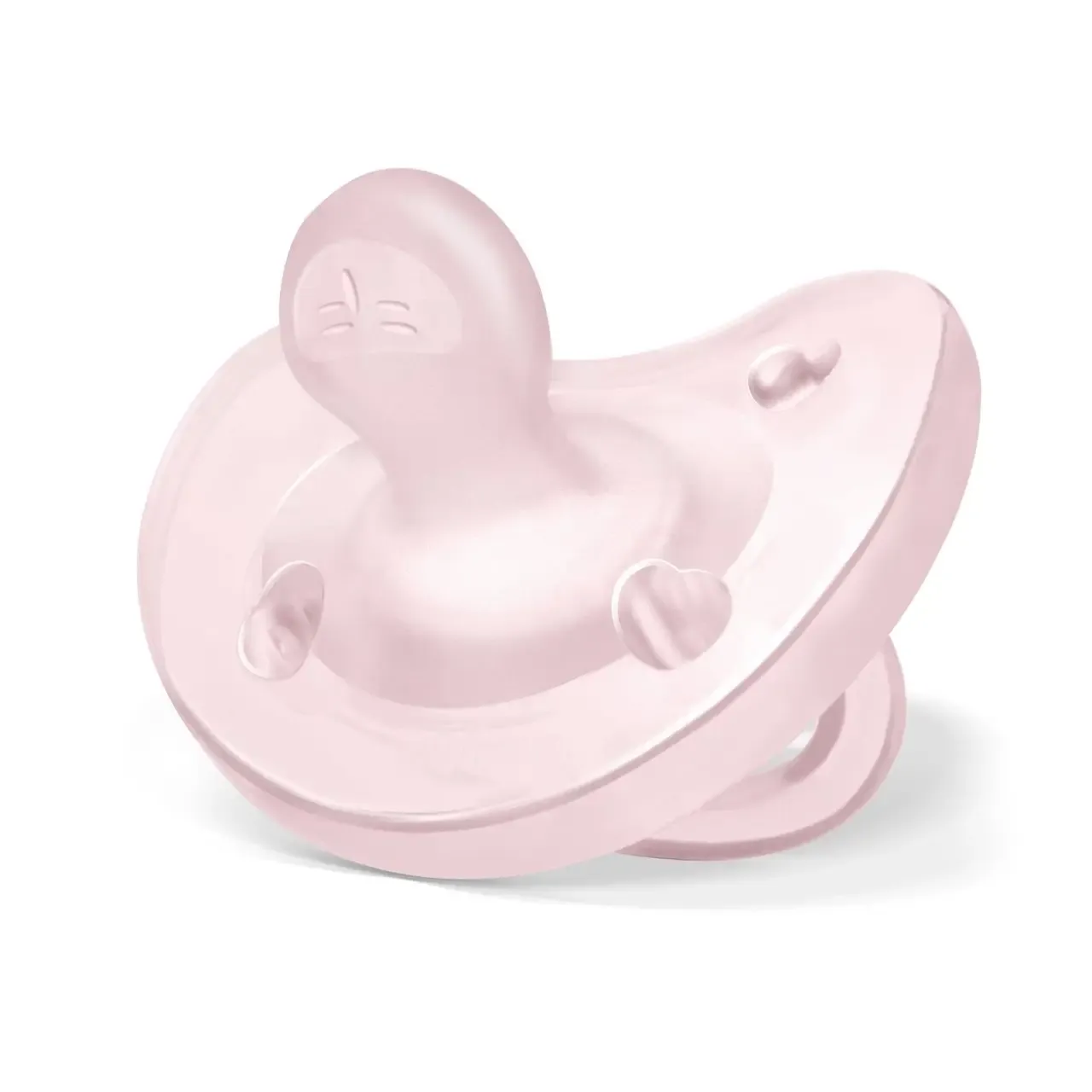 Chupeta Chicco PhysioForma Soft 2–6M, neutra, ideal para dormir, extra macia.