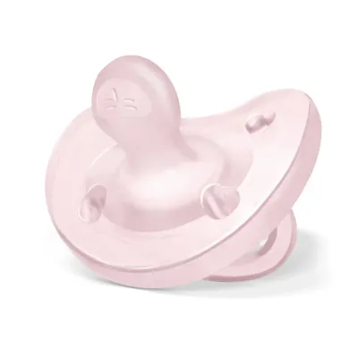 Chupeta Chicco PhysioForma Soft 2–6M, neutra, ideal para dormir, extra macia.