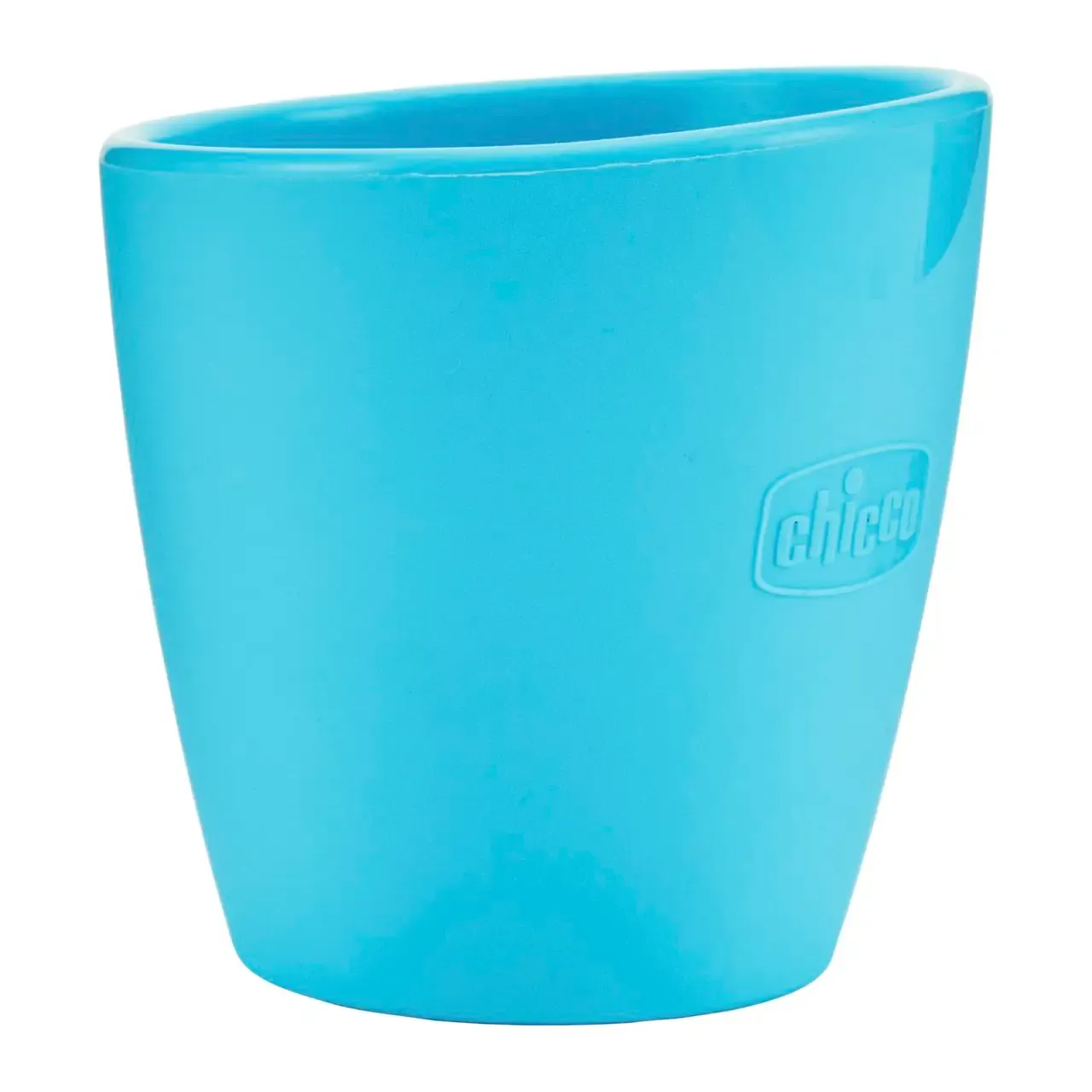 Mini Copo Chicco Easy Mug de Silicone 200ml com membrana 360º antifuga.