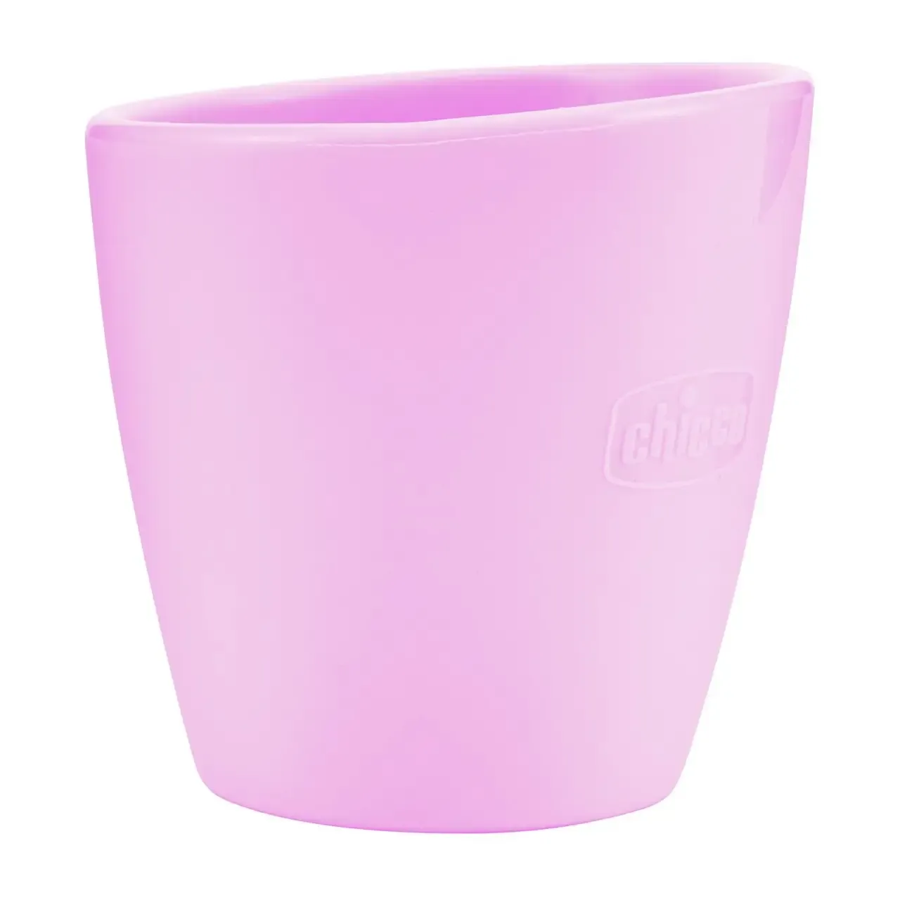 Mini Copo Chicco Easy Mug de Silicone 200ml com membrana 360º antifuga.