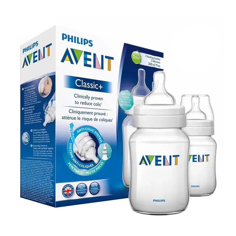 Avent | Biberao Classico Plastico 260ML x2