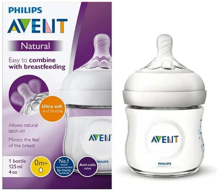 Avent | Biberao Natural 125ML Monstras