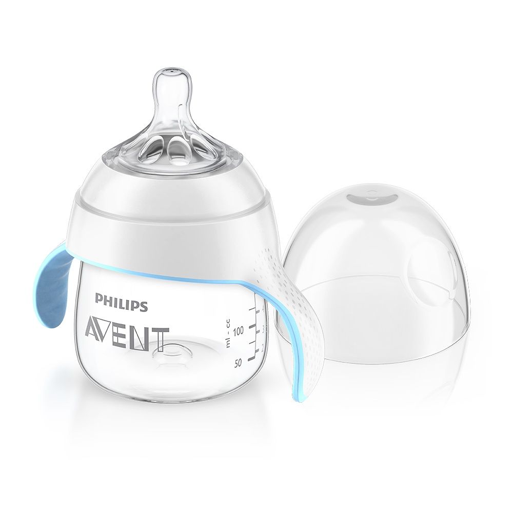 Copo de aprendizagem Avent 150ml com pegas – ideal para transição do bebé