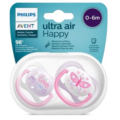 Avent | Chupeta Air Coll  0-6M Girl
