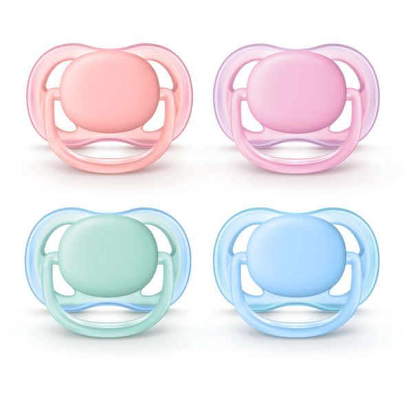 Avent | Chupeta Ultra Ar 0-6 Mix x2