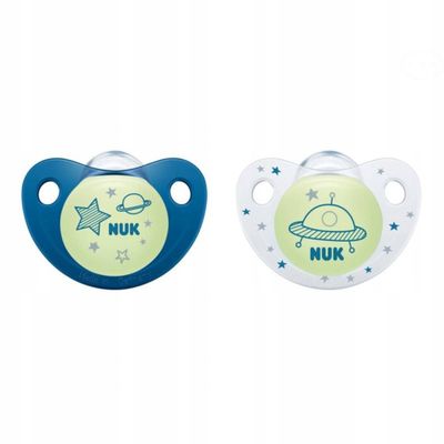 NUK Chupeta Night &amp; Day 0-6M com brilha no escuro