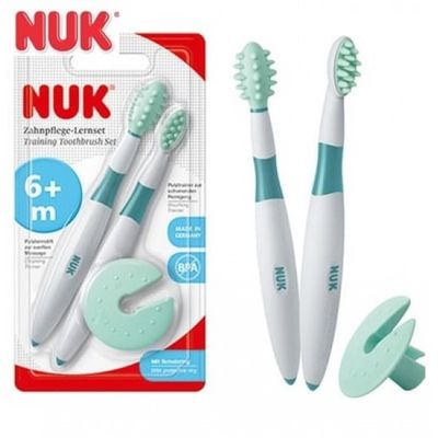 Conjunto NUK de Escovas de Treino para Bebé