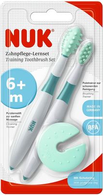 Conjunto NUK de Escovas de Treino para Bebé