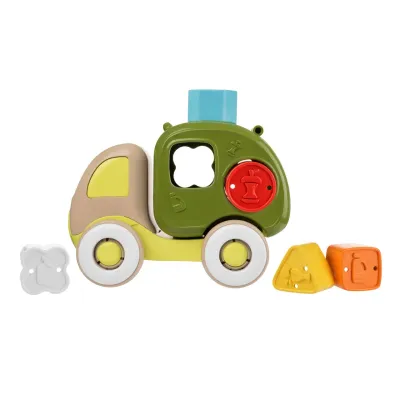 Camião de Reciclagem Chicco ECO+ com peças de encaixe e plástico reciclado