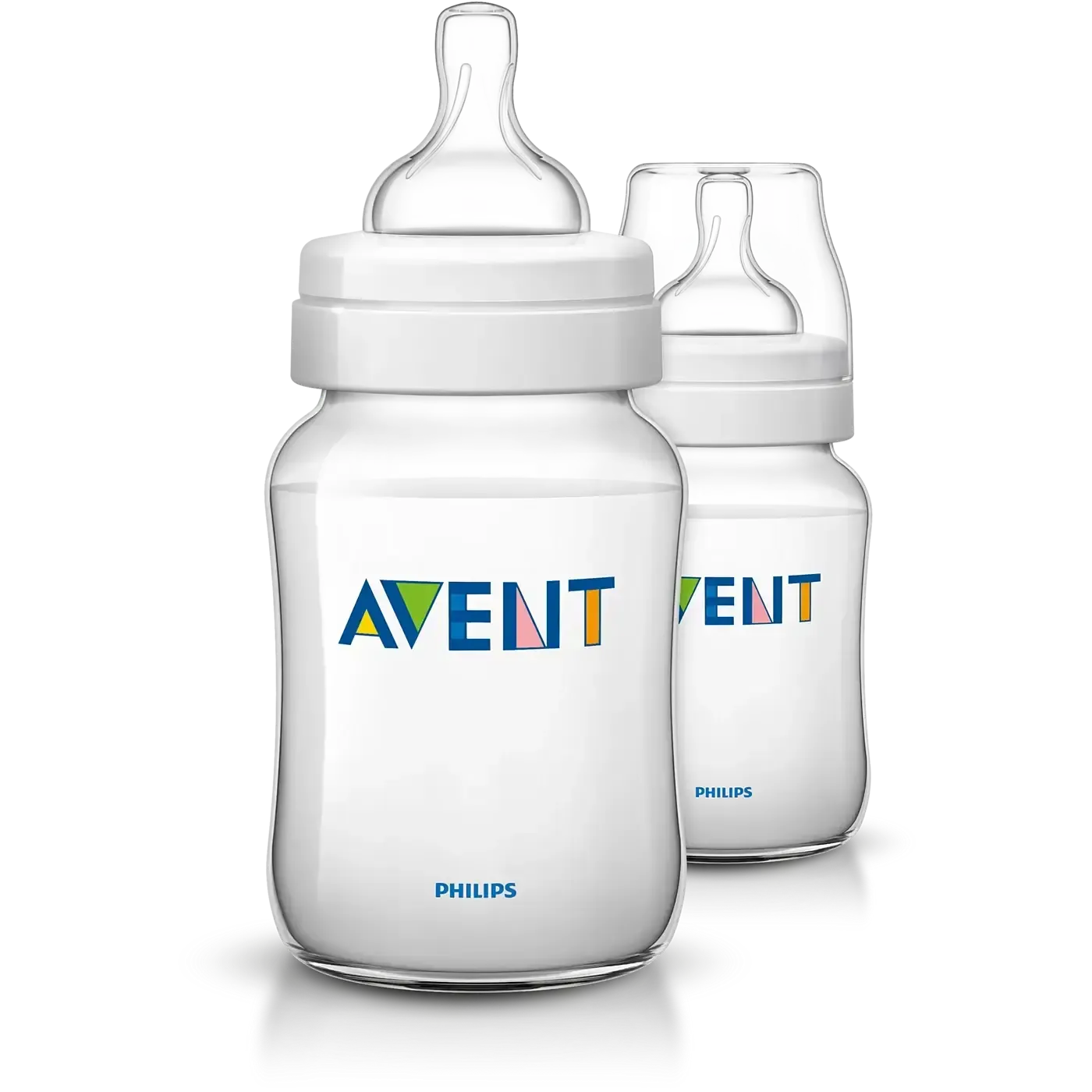 Biberões Philips Avent Classic 260ml – Pack com 2 unidades