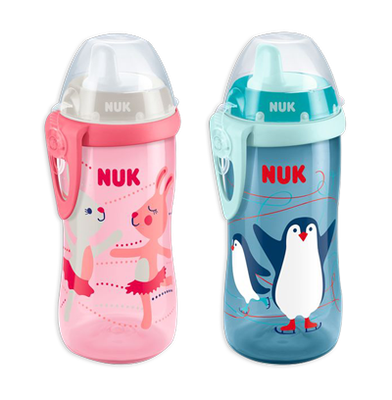 NUK Kiddy Copo com clip para bebés 12+ meses