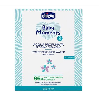 Chicco | Baby Moments Água Perfumada Pele Delicada 0m+ 100ml