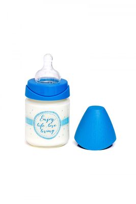 Suavinex | Biberão 120ml O sentido da vida 2-4m Azul