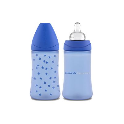 Suavinex | The Basics Pack 2 Bibeões 270ml +0m Cor/Div