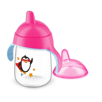 Copo antivazamento Philips Avent Pinguim 340ml para 18M+