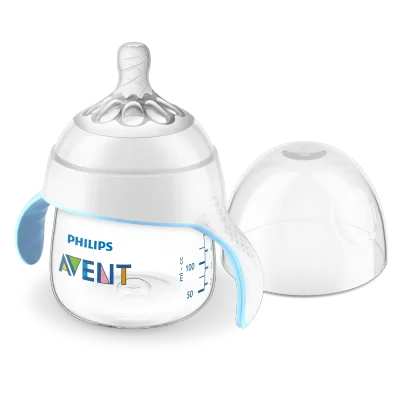Copo de Transição Avent Natural Trainer 150ml com Alças Antiderrapantes