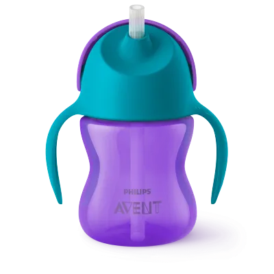 Copo com Canudo Philips Avent Bendy 200ml para crianças a partir de 9 meses