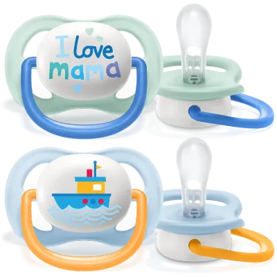 Chupeta Avent Ultra Air 0-6 meses com orifícios extragrandes para ventilação