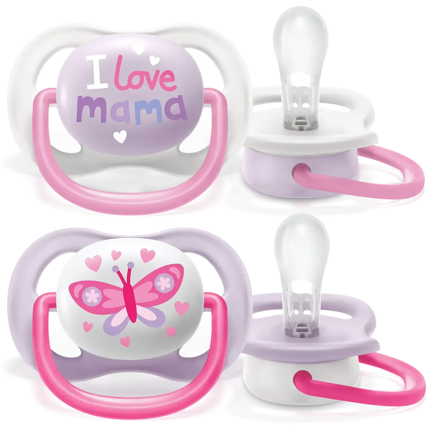 Avent | Chupeta Ultra Air 0-6m Menina