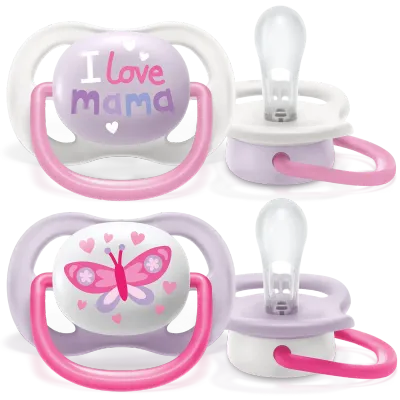 Avent | Chupeta Ultra Air 0-6m Menina