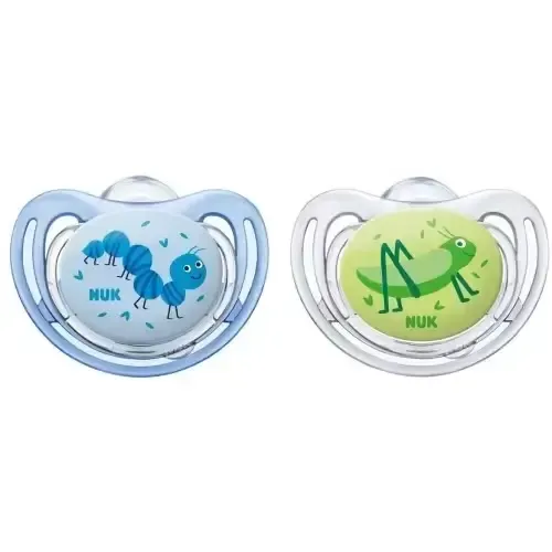 NUK Chupeta Freestyle 0-6M com design ortodôntico