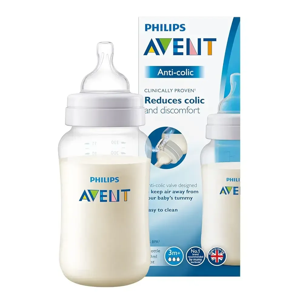 Avent | Biberão Anti-Cólica Plástico 330ml