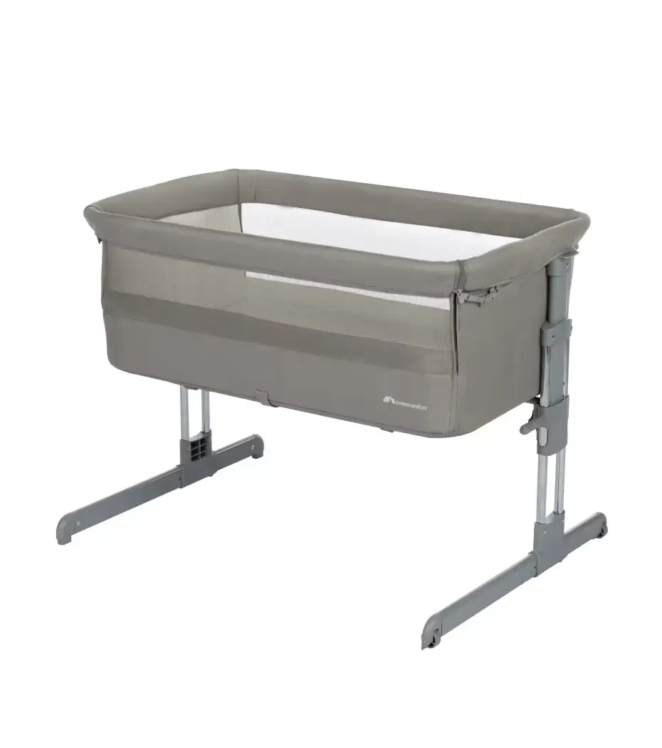 Bébé Confort Berço de Cabeceira Calidoo Gray Mist – co-sleeper 2 em 1 ajustável