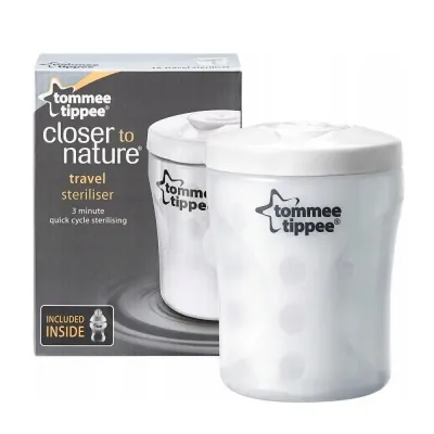 Esterilizador de mamadeira única de viagem Tommee Tippee