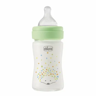 Chicco Perfect Easy Biberão Vidro Neutro 150ml 0M+ com tetina Physio