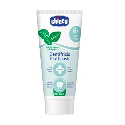 Chicco Pasta de Dentes de Menta Doce 6A+