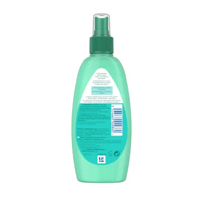 Johnson’s Baby Spray Penteia Fácil 200ml para desembaraçar cabelos suavemente.