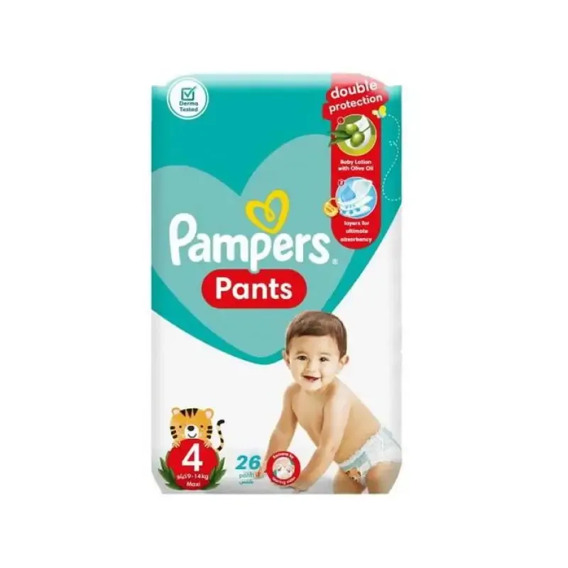 Fralda Pampers Pants Baby Dry Tamanho 4 - 26 Unidades