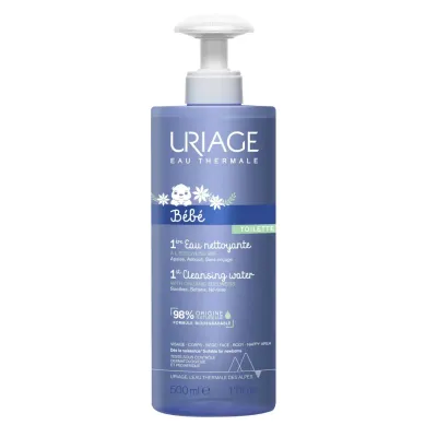 Uriage | Bebé 1ère Água Limpeza 500ml Uriage Bebé 1ère Água de Limpeza
