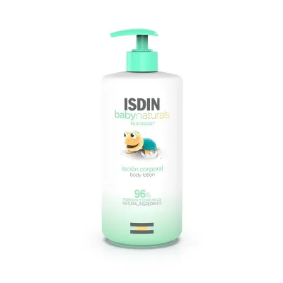 Loção Corporal ISDIN BabyNaturals 750ml para Hidratação do Bebé