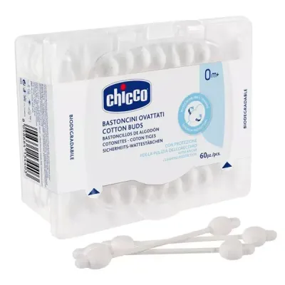 Chicco | Cotonetes 60 Unidades