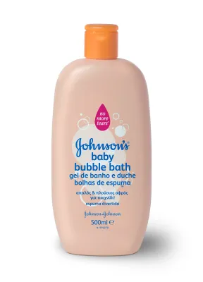 Banho de Espuma Johnson's para Crianças 500ml com fragrância suave