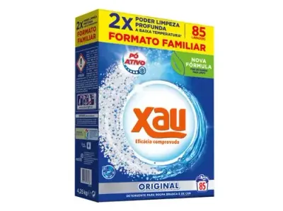 Detergente para máquina Xau Original 85 doses garrafa azul