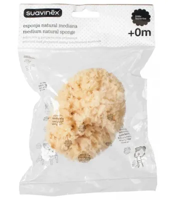 Suavinex | Esponja Natural Média 0m+