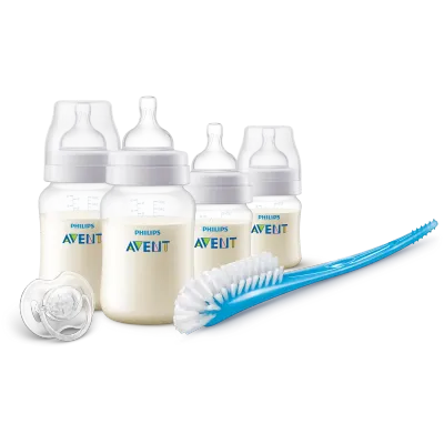 Avent Conjunto Presente Mamadeira Anticólica 125ml e 260ml
