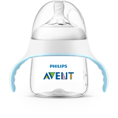 Copo de Transição Avent Natural Trainer 150ml com Alças Antiderrapantes