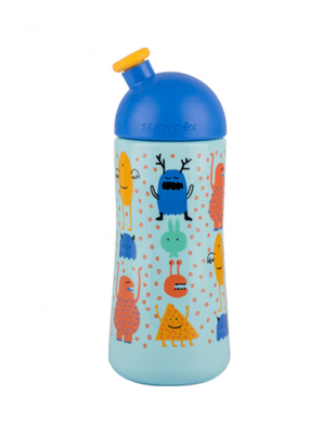 Suavinex | Garrafa Com Bico Esportivo +18M Booo Azul