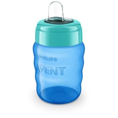 Copo Avent Easy Sip 260ml com bico de silicone para crianças a partir de 9 meses