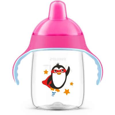 Copo antivazamento Philips Avent Pinguim 340ml para 18M+