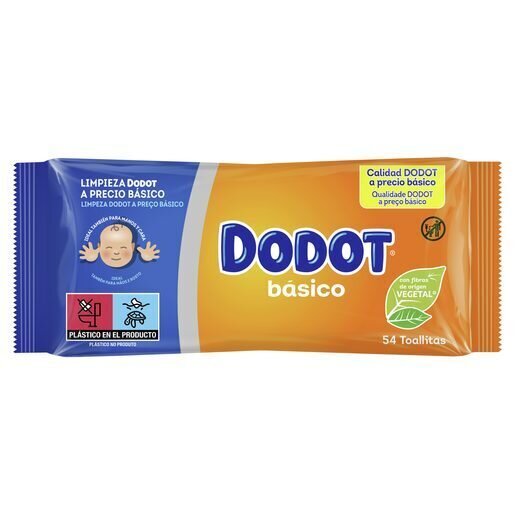 Dodot | Toalhitas de Bebé Basico 54Uds