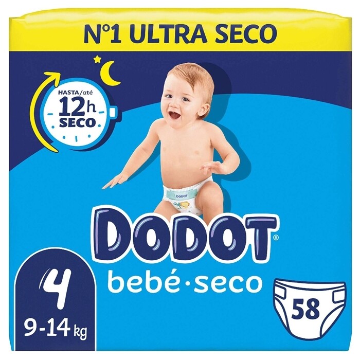 Dodot Bebé Seco: Noites tranquilas e pele protegida.
