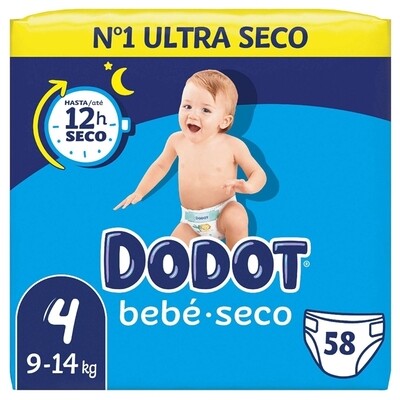 Dodot Bebé Seco: Noites tranquilas e pele protegida.